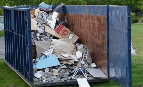 Man and Van truck loading belongings in Richmond