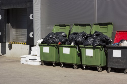 Efficient house clearance process with organized sorting